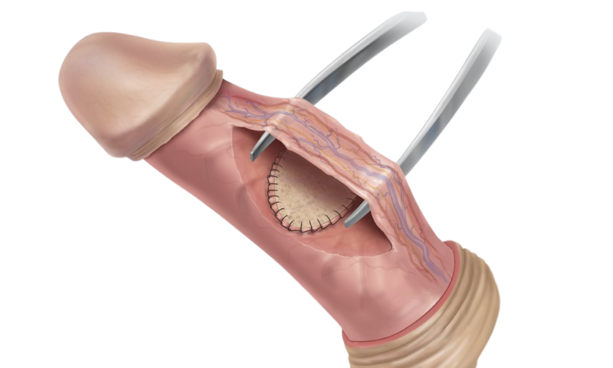 Plastic surgery of the sclera